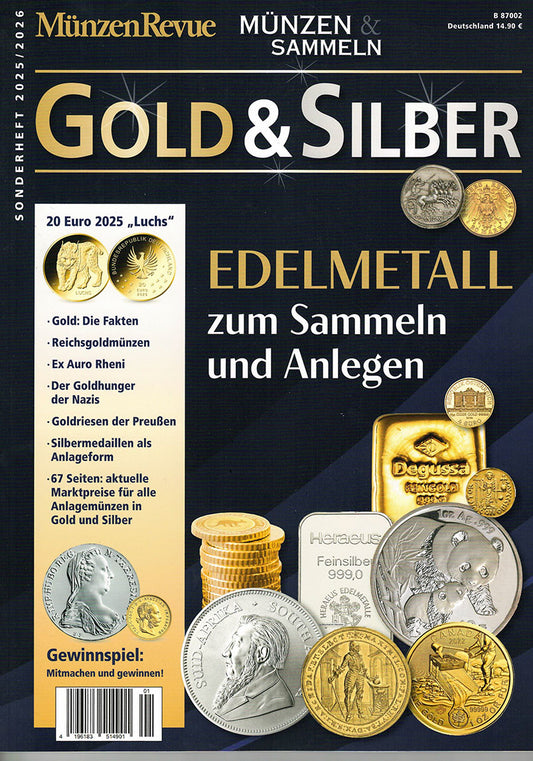 MünzenRevue: Gold&Silber Sonderheft 2025/2026