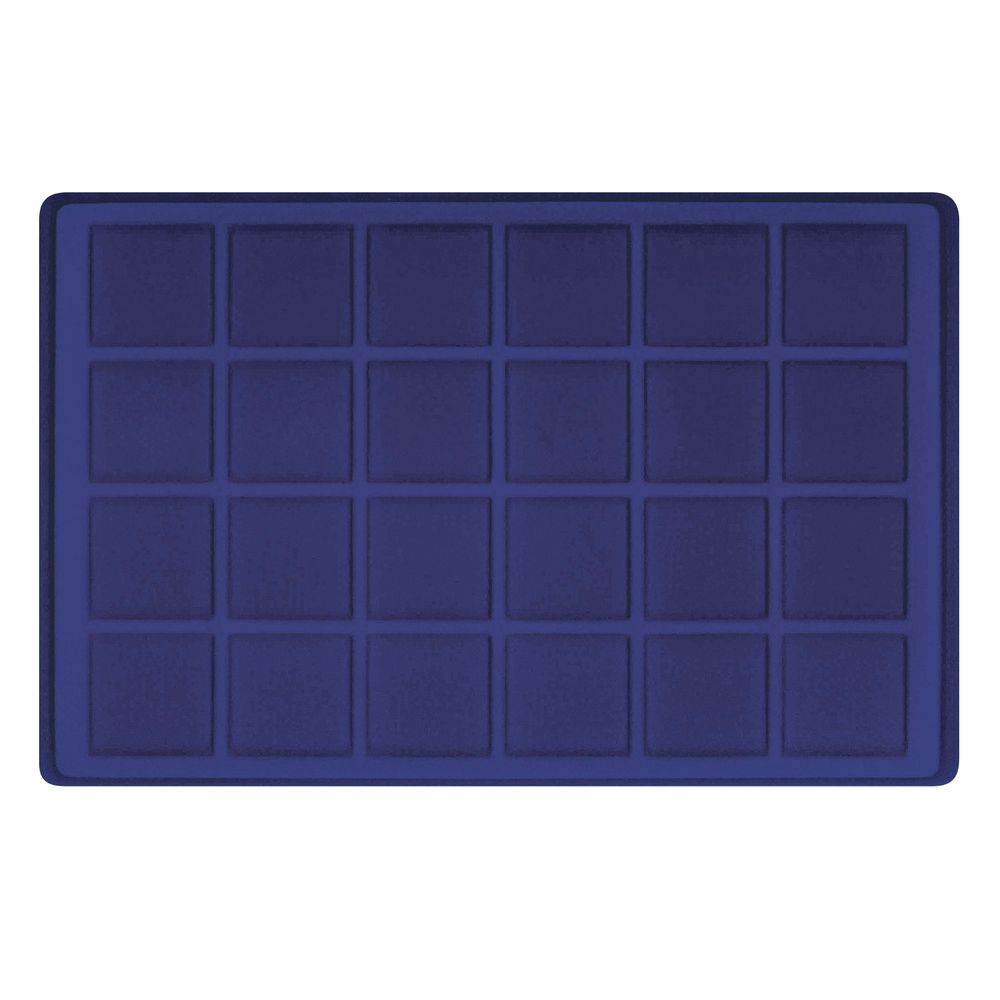 Tableaus für Münzen Sammelkoffer, in Blau oder Rot, 331 mm x 220 mm