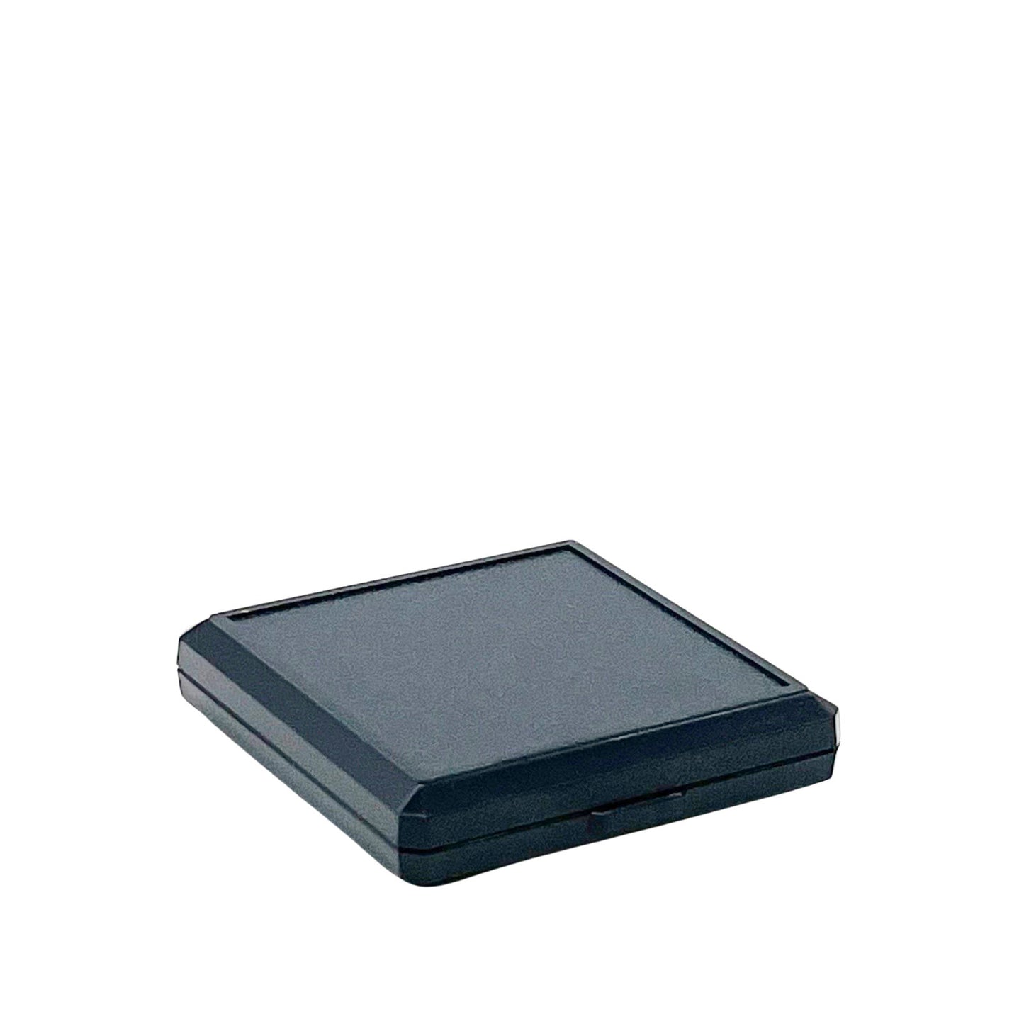 Münzetui aus Kunststoff mit Blauer Einlage zum Eindrücken der Münzen bis 50 mm in blau