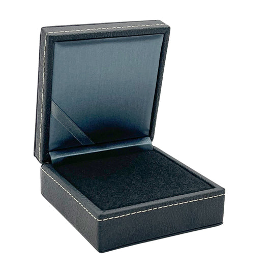 Münzetui in Lederoptik mit Patenteinlage zum Eindrücken der Münzen bis 70 mm