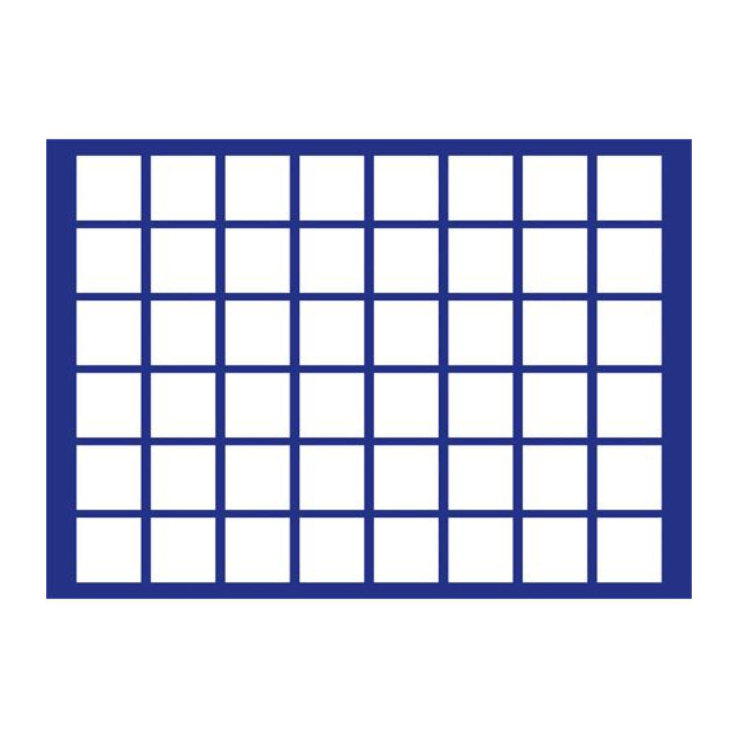 Tableaus für Großen Sammelkoffer, in Blau, 332 mm x 235 mm
