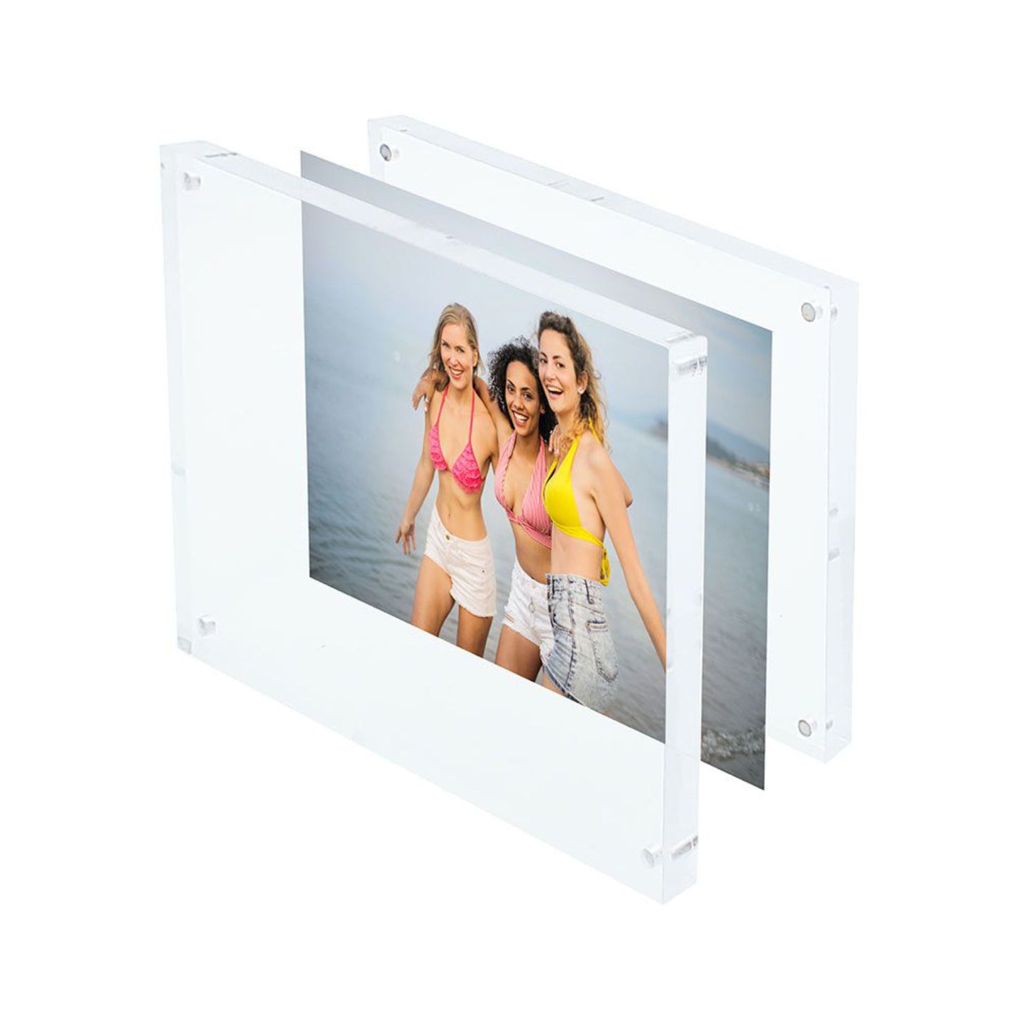 Acryl Glas Rahmen für Sammelkarten, Briefmarken und Fotos