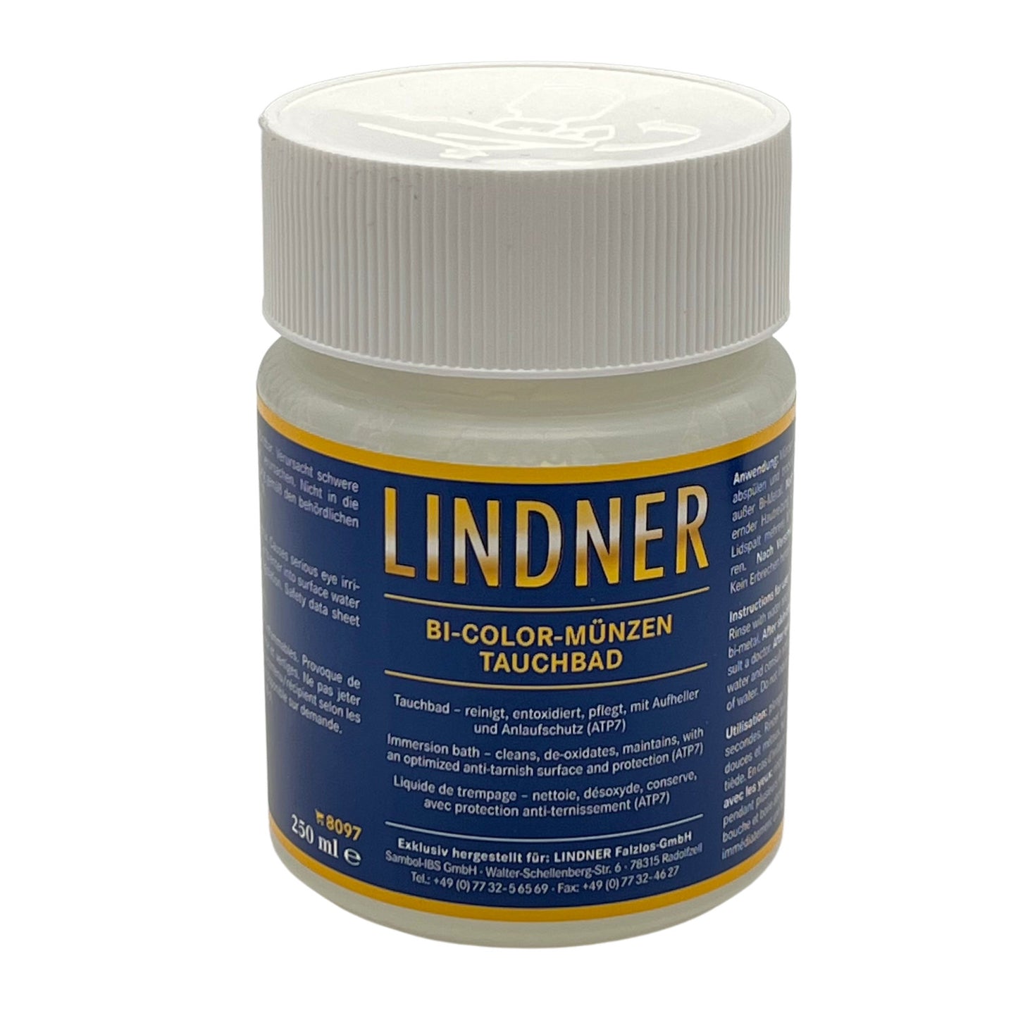 Tauchbad für Bi-Color Münzen 250 ml