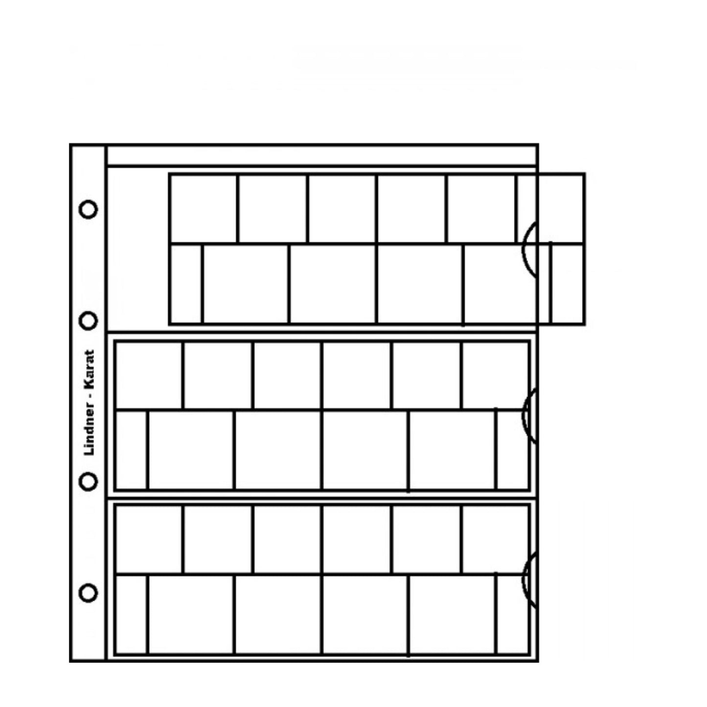 Karat Vordruckblatt für Euro Kursmünzensätze
