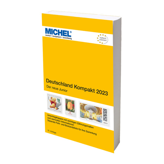 MICHEL Deutschland Kompakt - der neue Junior Katalog 2023