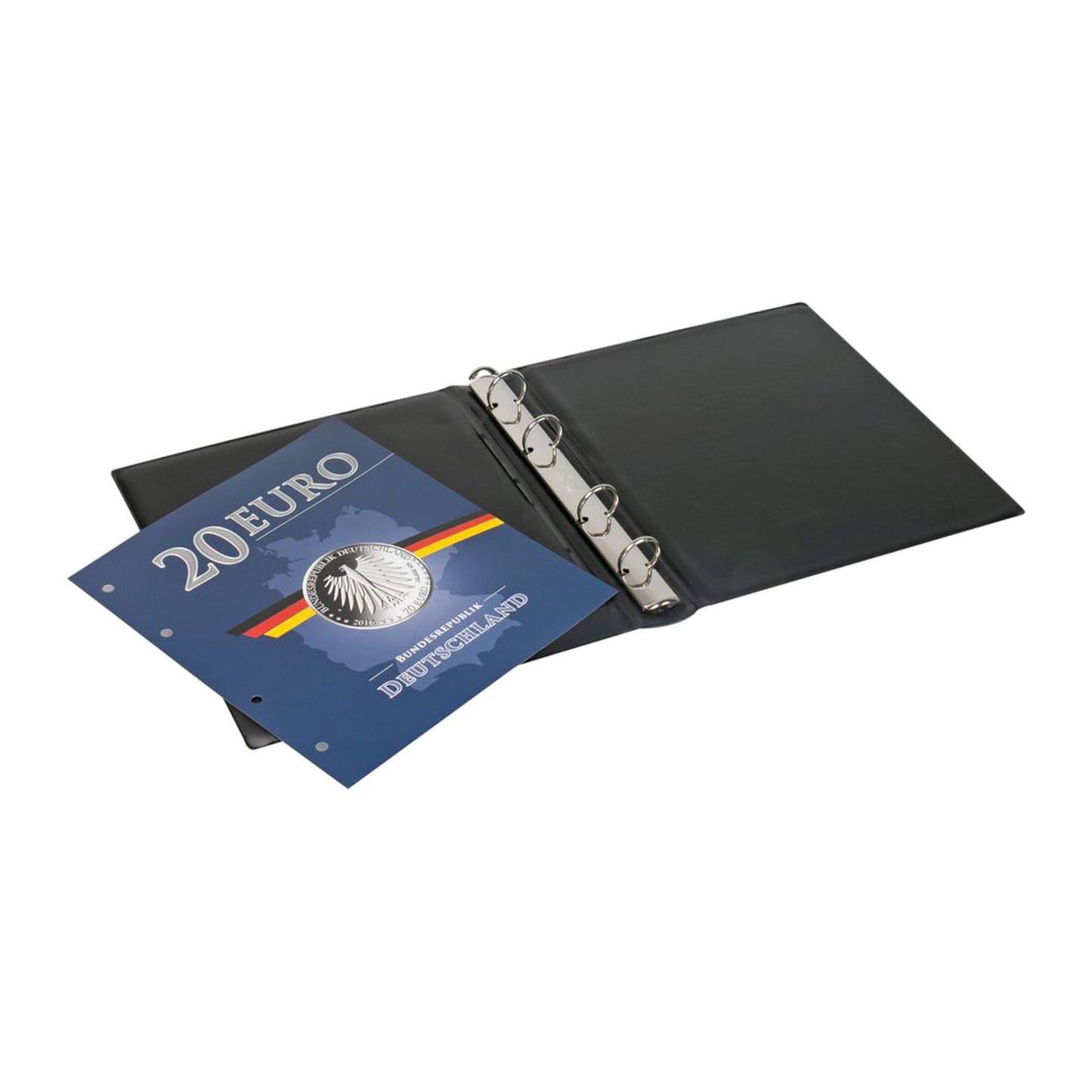 Münzalbum für 20 Euro Sammlermünzen, leer