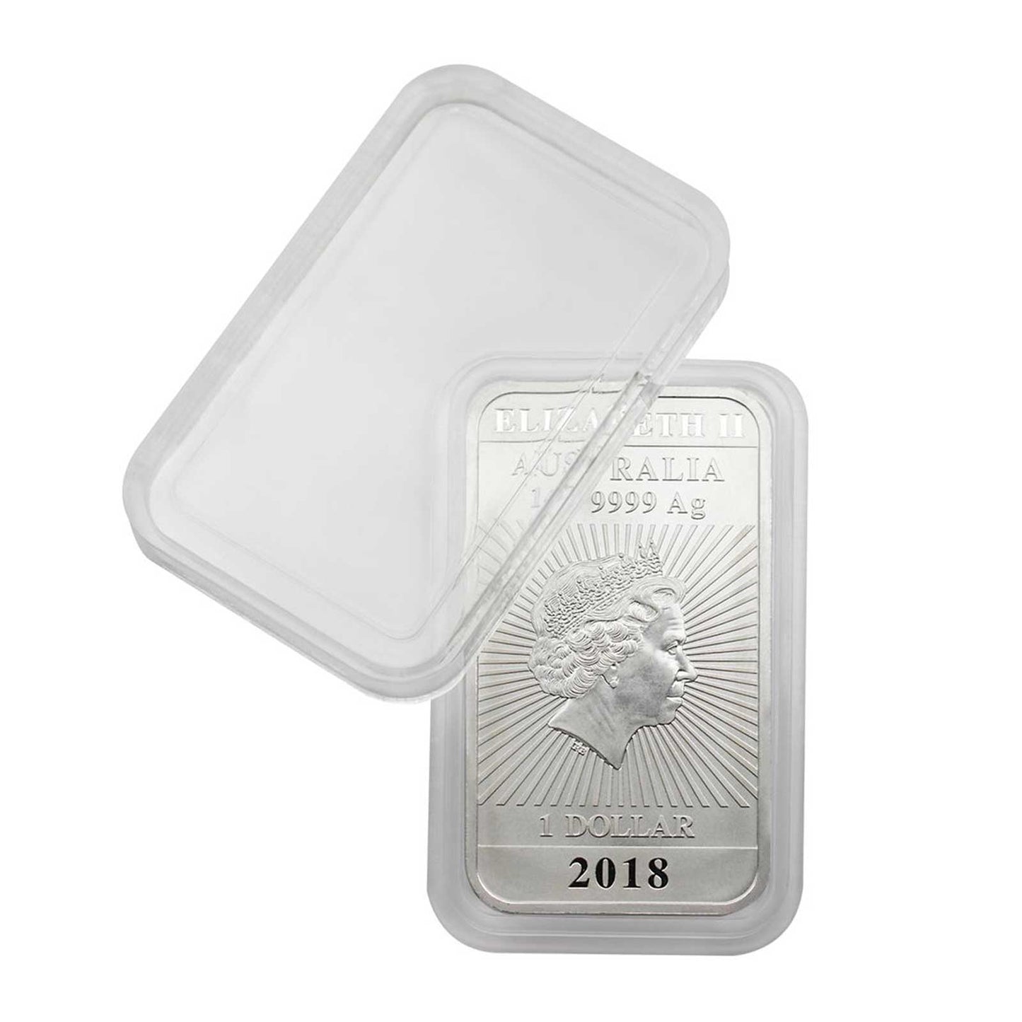 Münzkapsel rechteckig 27 mm x 47 mm (10er Set)