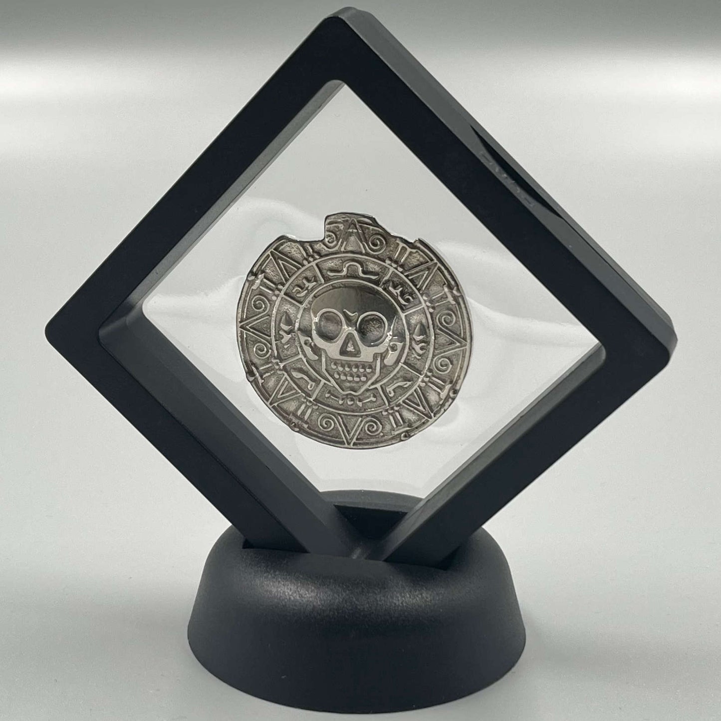 Objektrahmen mit eckigem Ausschnitt und Standfuß, 70 mm x 70 mm