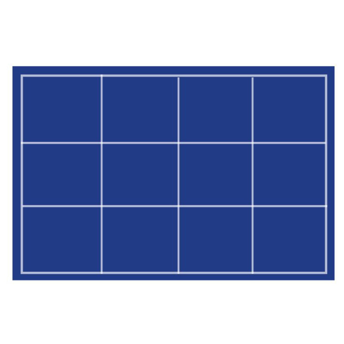 Tableaus für Großen Sammelkoffer, in Blau, 332 mm x 235 mm