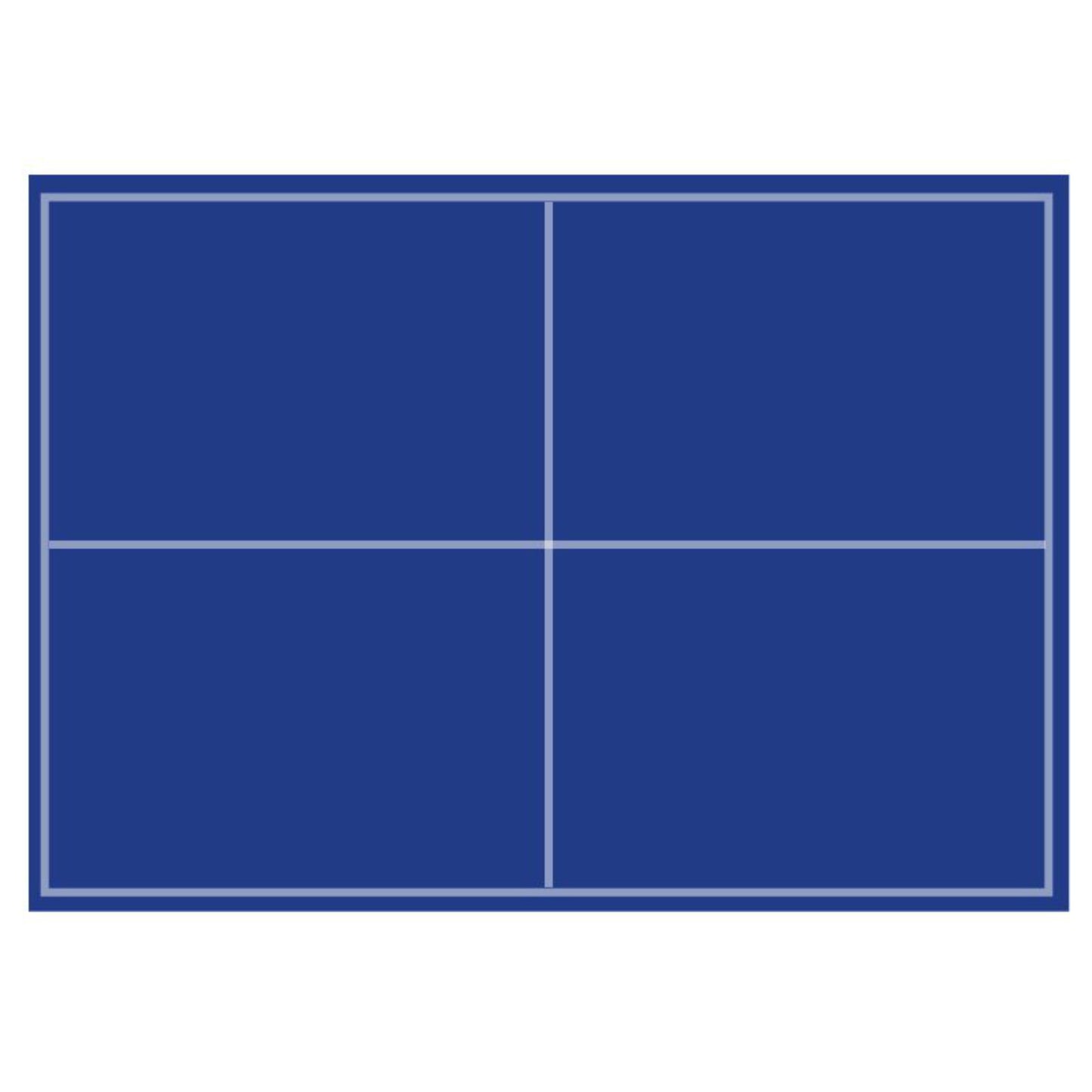 Tableaus für Großen Sammelkoffer, in Blau, 332 mm x 235 mm