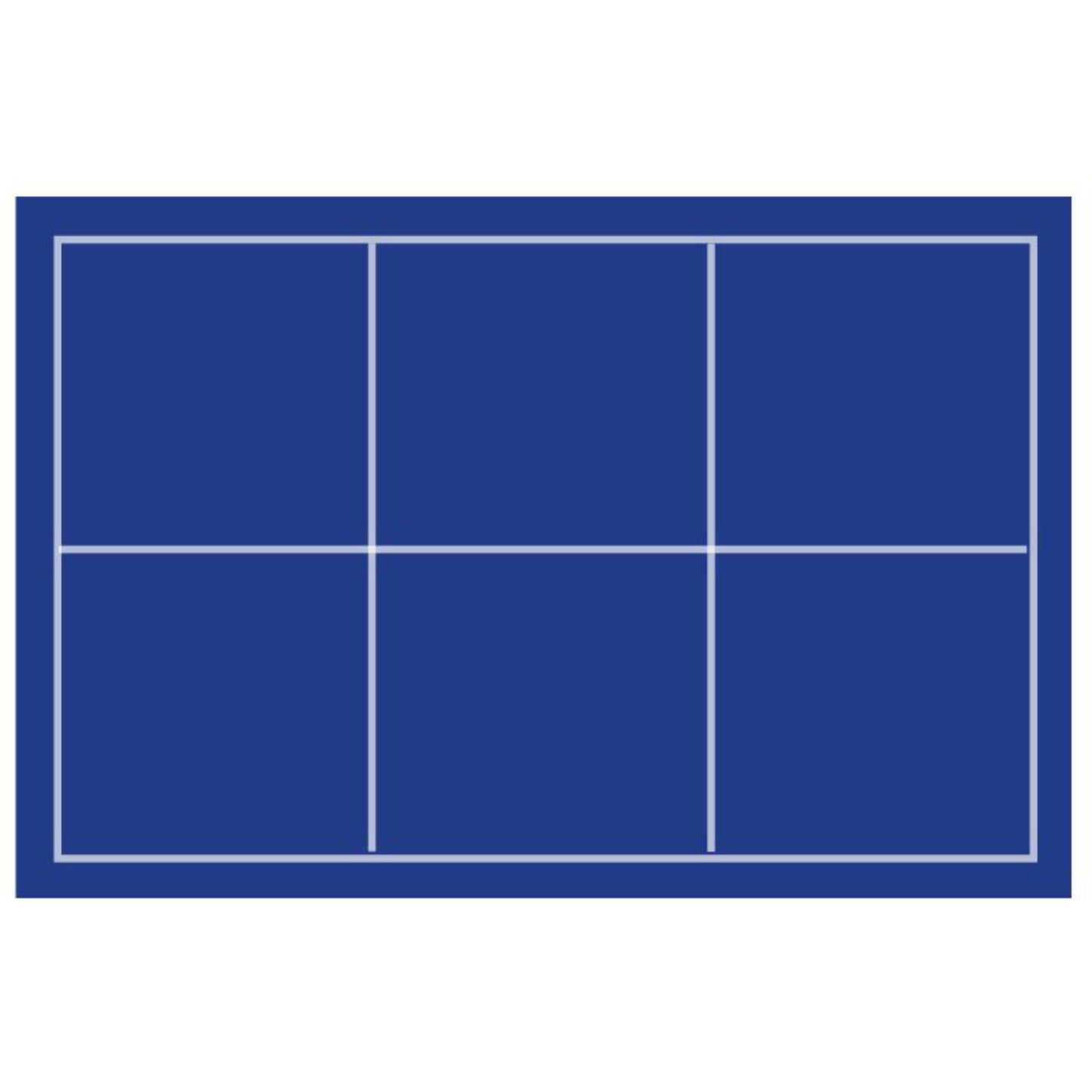 Tableaus für Großen Sammelkoffer, in Blau, 332 mm x 235 mm