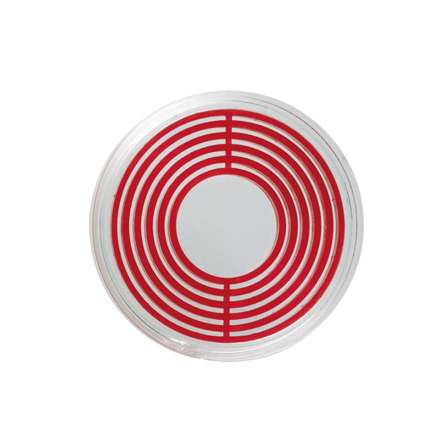 Münzboxkapsel, Rotes Inlett (10er Set)