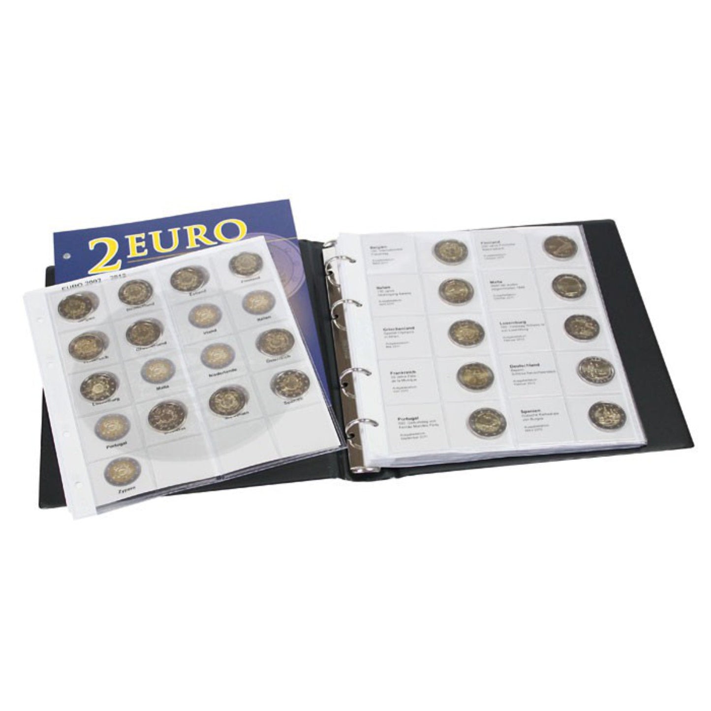Münzalbum für 2 Euro Gedenkmünzen, Band 4: Lettland 2019 bis Lettland 2021