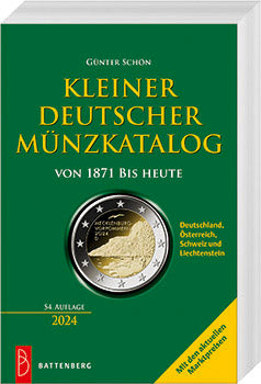 Kleiner Deutscher Münzkatalog von 1871 bis heute, 54. Auflage 2024