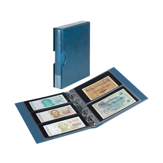 Multi collect Banknotenalbum mit Schutzkassette in verschiedenen Farben