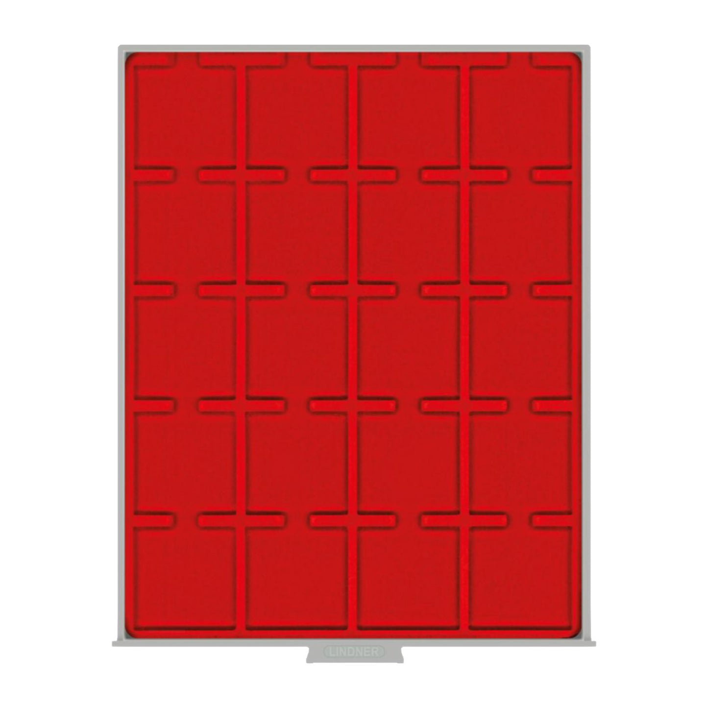 Münzbox mit 20 Quadratischen Fächern 50 mm x 50 mm