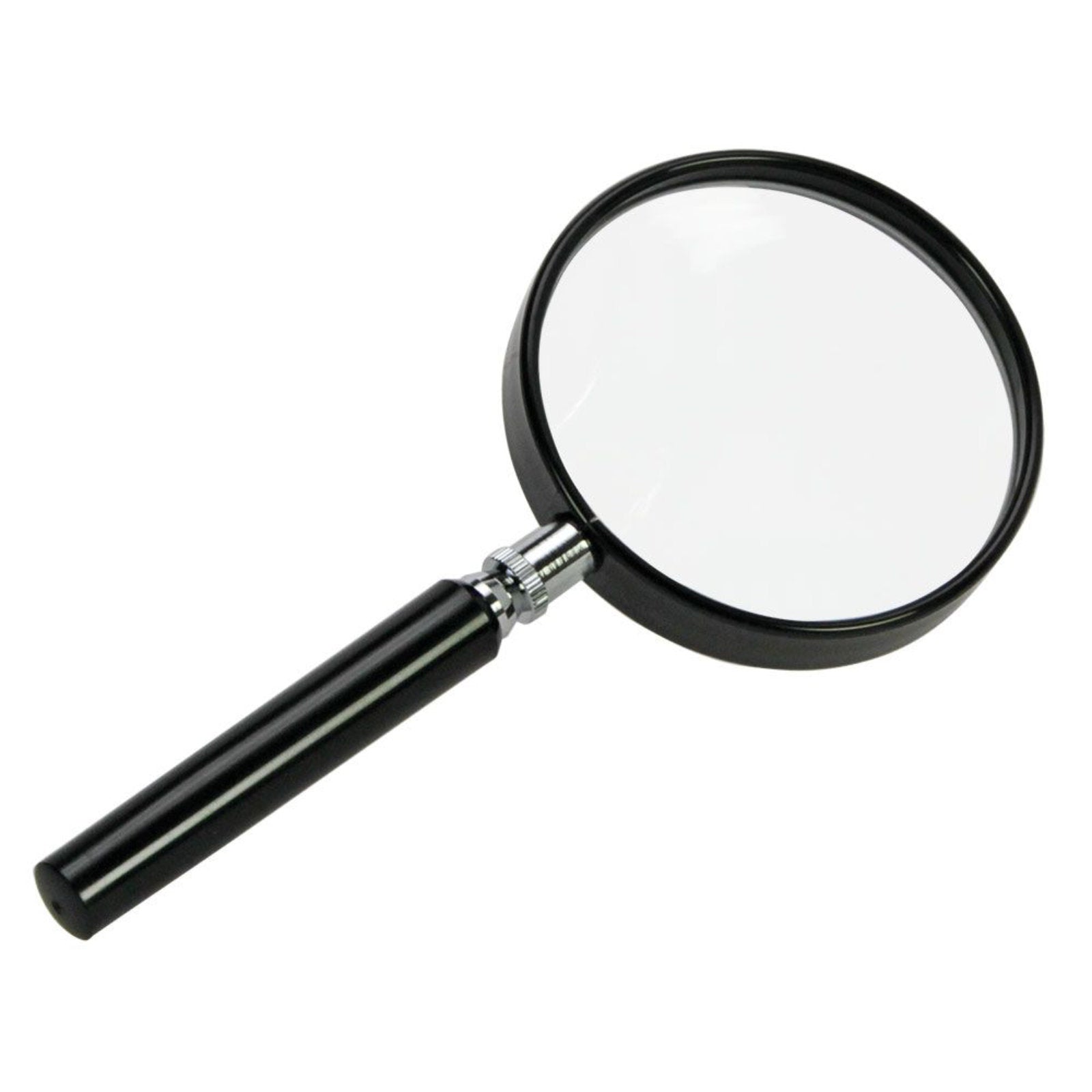 Lupe aus Metall, 75 mm Linsendurchmesser Sammelguru