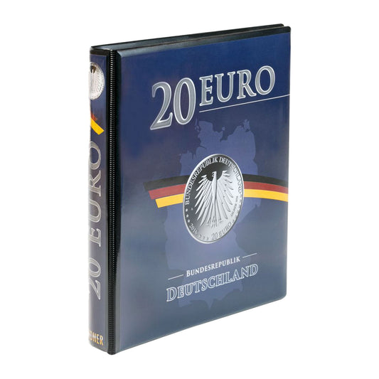 Münzalbum für 20 Euro Sammlermünzen, leer