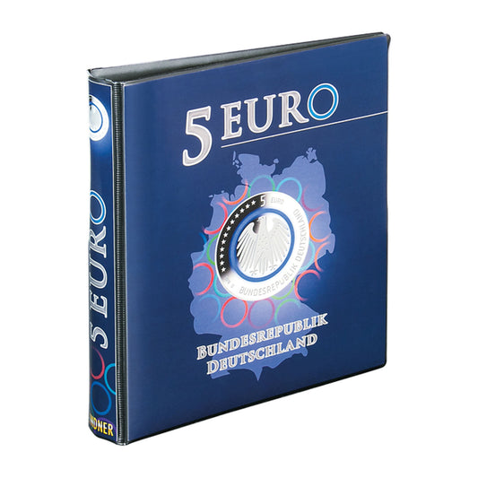 Münzalbum für 5 Euro Sammlermünzen, leer
